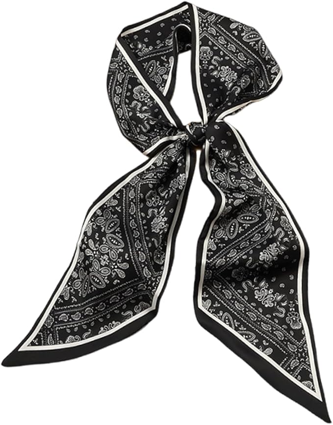 Hair Scarf for Women Silky Satin Headscarf Neck Scarves for Handbag Accessory