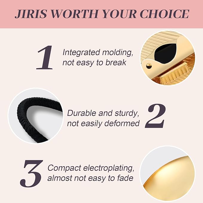 2PCS Metal Hair Tie For Women,Gold Cuffs,Metal Geometric Gold Hair Ties, Hair Accessories Stretchy and Non-Damage Ponytail Holders,Ponytail Cuff Hair Bands For Hair Styling(SET7)