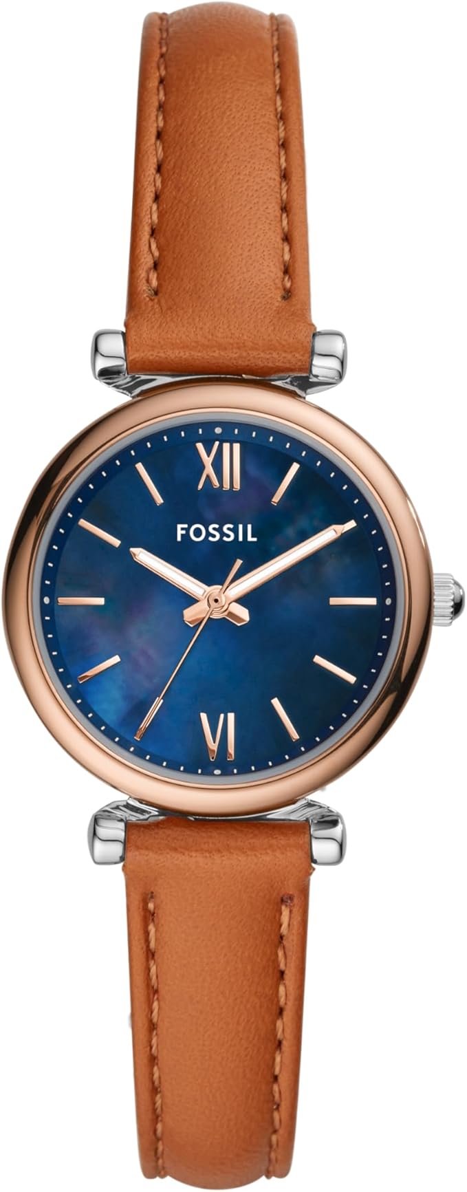 Fossil Women's Carlie Quartz Stainless Steel Three-Hand Watch