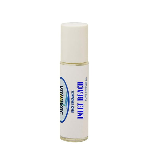Aquatic Perfume Oil with Fresh Citrus Beach Accords; 10ml Roll on (Inlet Beach)