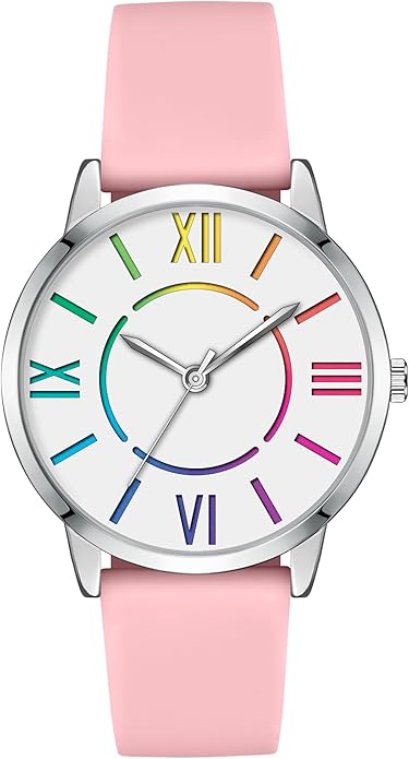 Bisley Women Watch Colorful Dial Easy to Read Waterproof Watch