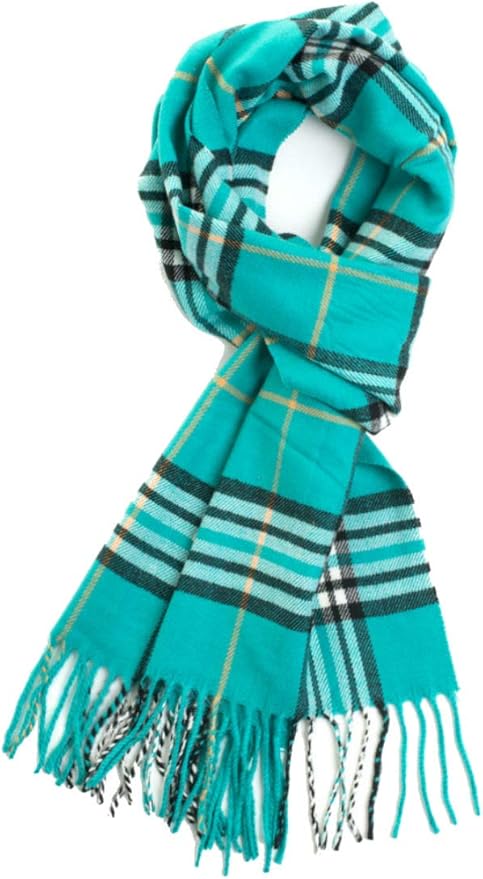 Plum Feathers Super Soft Luxurious Cashmere Feel unisex for Men and Women Winter Scarf