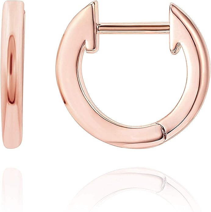 PAVOI 14K Gold Plated Ear Cuff | Gold Huggie Earrings for Women | Dainty Cuff Earrings & Small Hoops | Trendy Fashion Jewelry