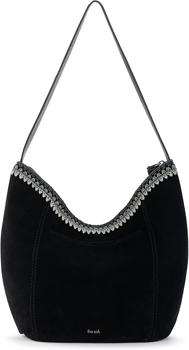 The Sak Sequoia Hobo Bag - Premium Large Leather Women's Handbag for Everyday & Travel - Durable Purse With Zipper Pocket