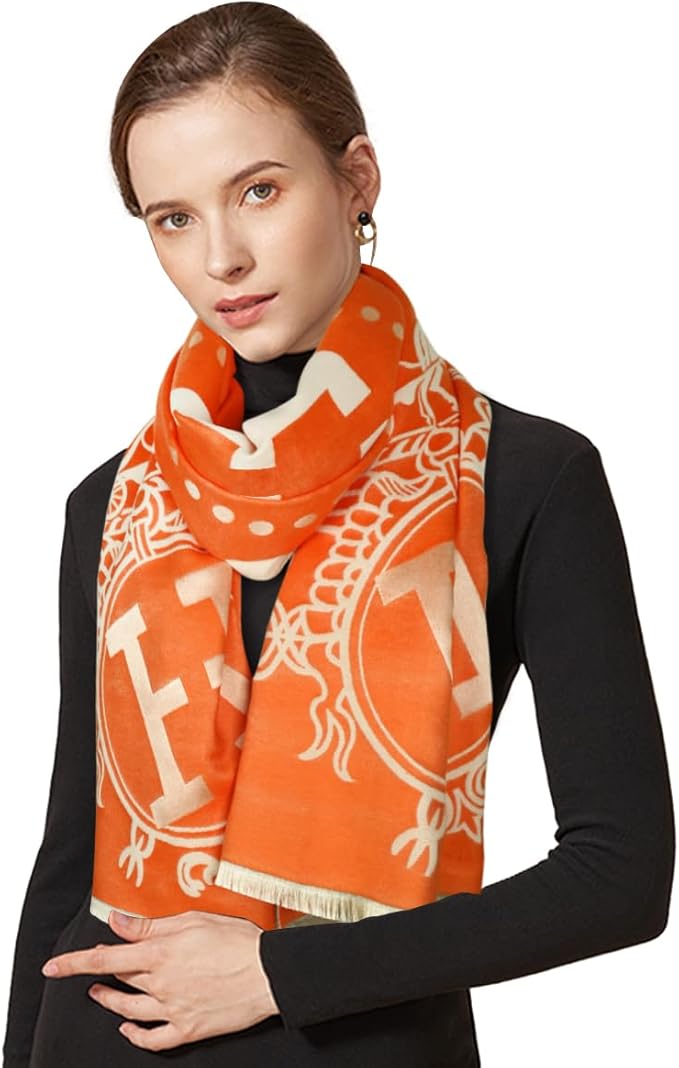 EXTREE Scarfs for Women Pashmina Silky Shawl Wrap for Evening Dressing Blanket Open Front Poncho Cape