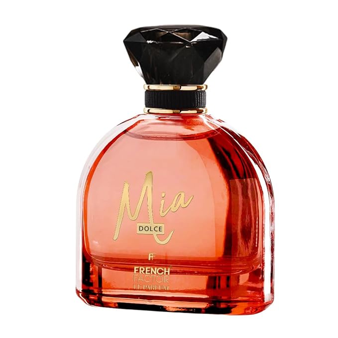 French Factor Mia Dolce Women’s Perfume – Premium Long-Lasting Eau de Parfum, 100ml (3.3 fl. oz) – Elegant All-Day Fragrance