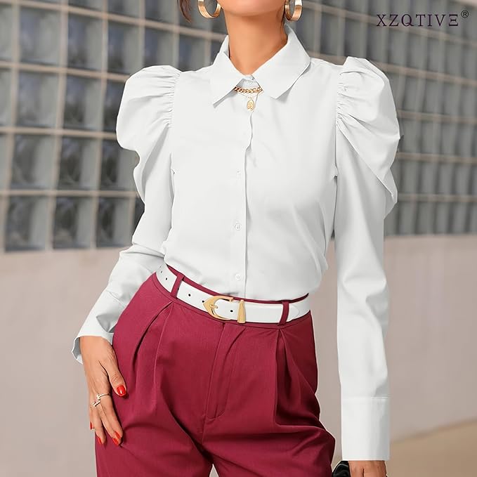 XZQTIVE Women's Leather Belts, Classic Minimalist Design For Jeans Pants Dresses, Black Belt With Gold Buckle
