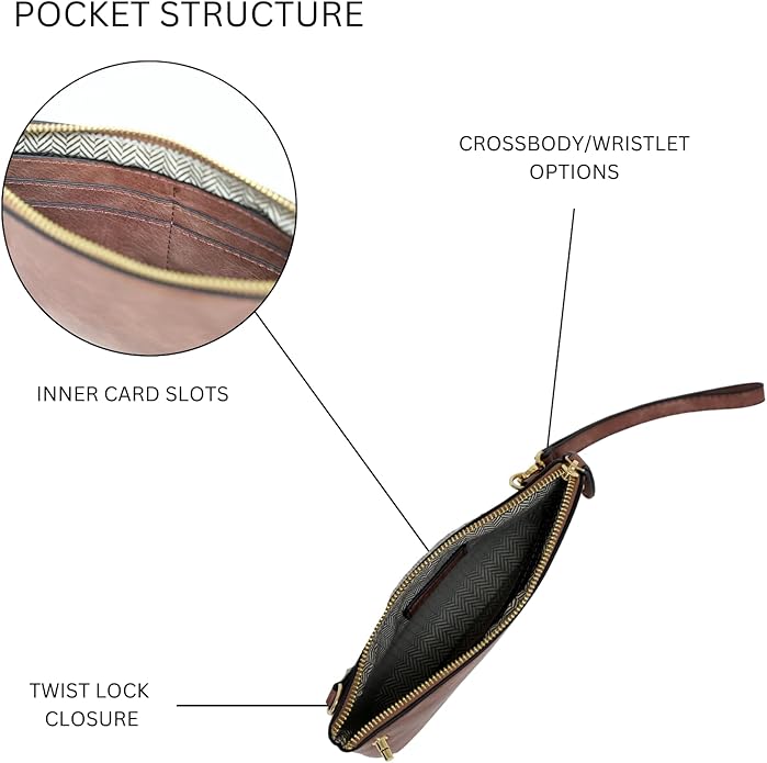 JEN & CO. Kendall Twist-Lock Crossbody