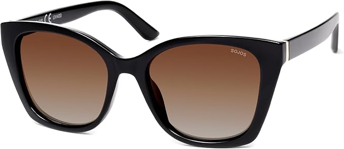 SOJOS Vintage Oversized Cateye Sunglasses Womens UV400 Large Designer Shades Lentes De Sol Para Mujer SJ2634