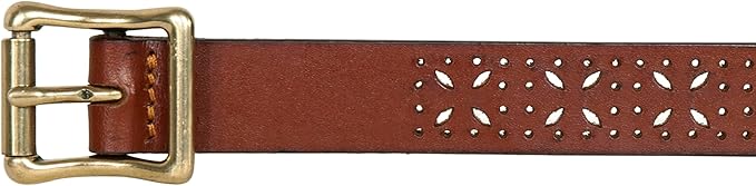 Eddie Bauer Women's Casual Leather Belts with Durable Metal Buckle