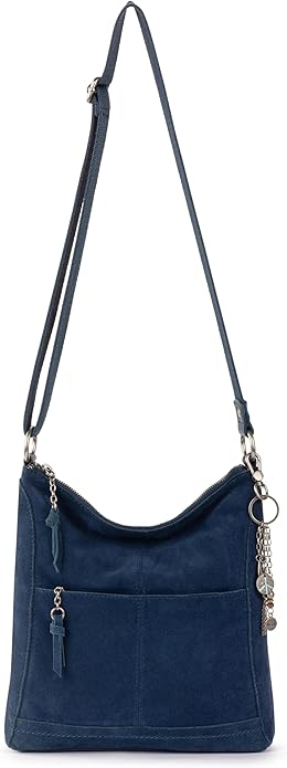 The Sak Lucia Crossbody Bag in Leather, Convertible Purse with Adjustable Strap