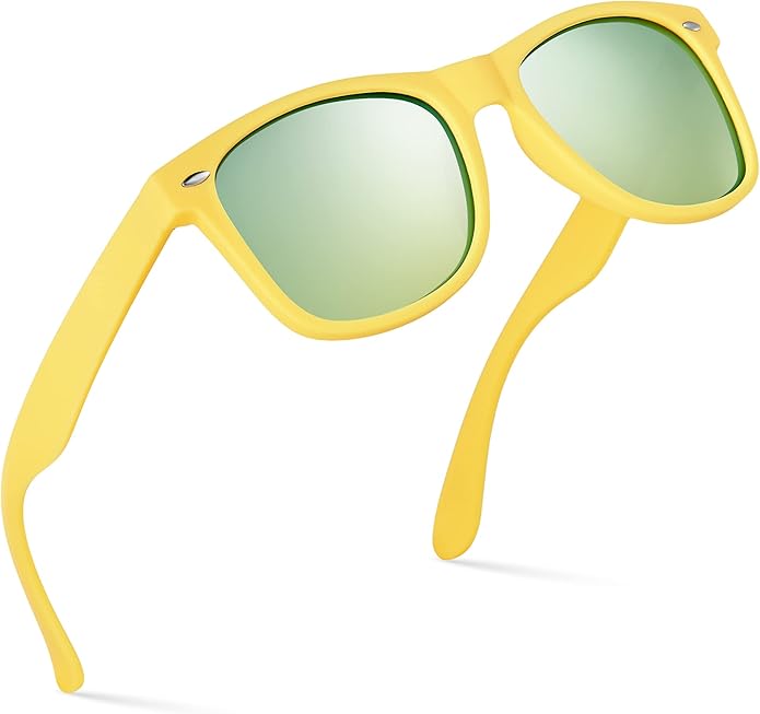 Retro Rewind Polarized Sunglasses for Men and Women - UV Protection Classic Sun Glasses