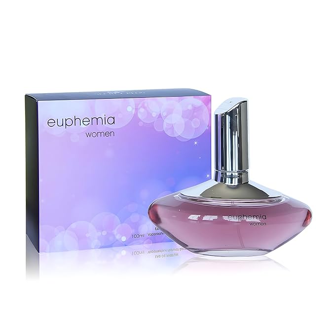 Euphemia Women Perfume Long Lating Eau De Parfum–Fresh And Trendy Natural Spray Fragrance For Effortless Chic 3.4 Fl Oz For Daily Used