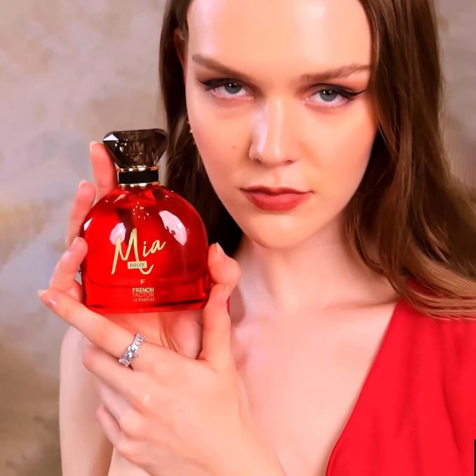 French Factor Mia Dolce Women’s Perfume – Premium Long-Lasting Eau de Parfum, 100ml (3.3 fl. oz) – Elegant All-Day Fragrance