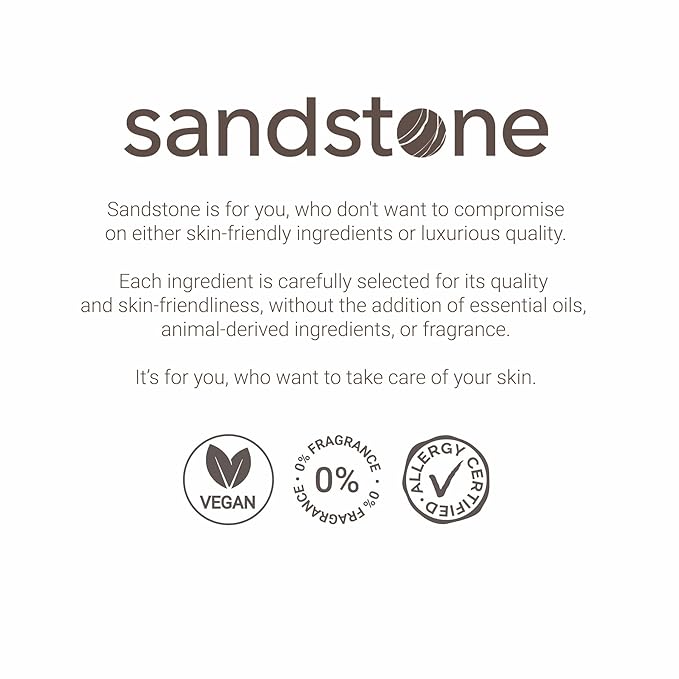 Sandstone Scandinavia Volume Nature Plus - Hypoallergenic Mascara Sensitive Eyes - Smudge- & Sweatproof, Volume and Lengthening - Allergy tested - Vegan - Non Toxic