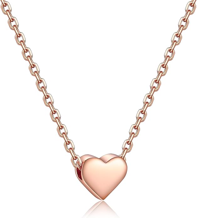 PROSILVER 925 Sterling Silver Necklace for Women | Dainty Delicate Adjustable Choker with Heart/Star/Moon/Vertical Bar Pendant, Hypoallergenic Tarnish Resistant Everyday Jewelry Gift for Her