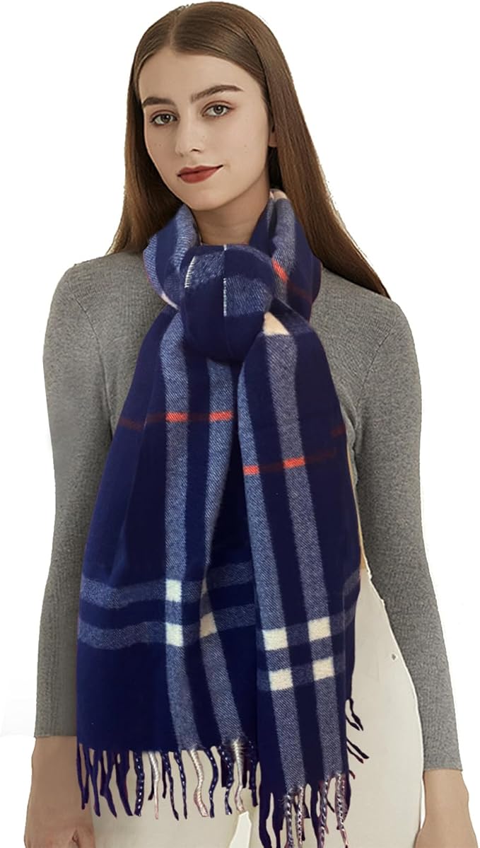 EXTREE Scarfs for Women Pashmina Silky Shawl Wrap for Evening Dressing Blanket Open Front Poncho Cape