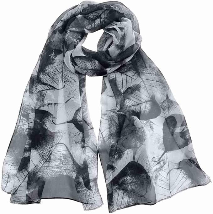 Xyueanlo Scarfs for Women Lightweight Fashion Floral Printed Scarves Neck Scarf Sunscreen Wraps Shawls