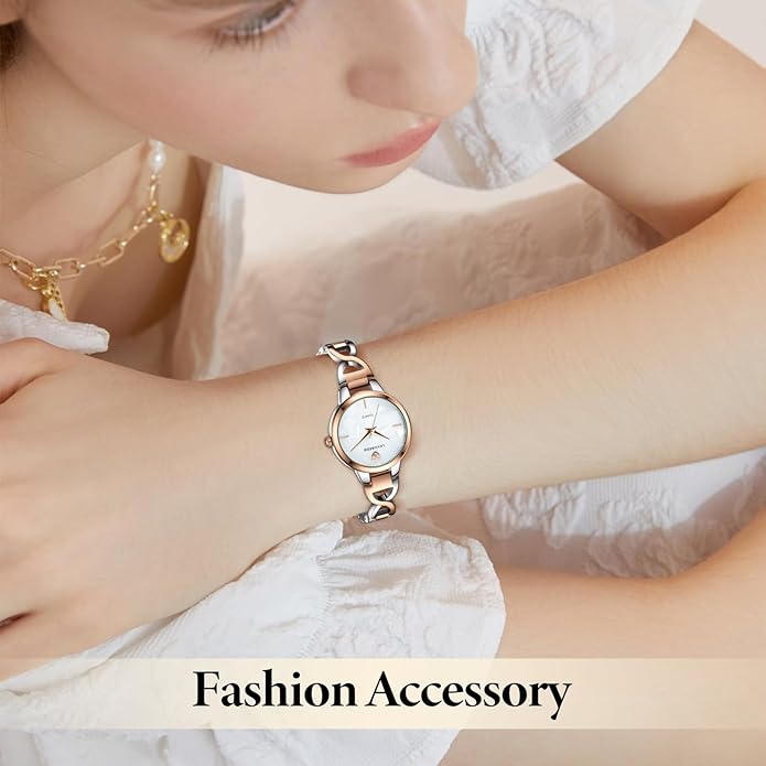 NN BEN NEVIS Gold Watches for Women Elegant Classic Minimalist Watch with Fashion Bracelet Luxury Birthday Gifts