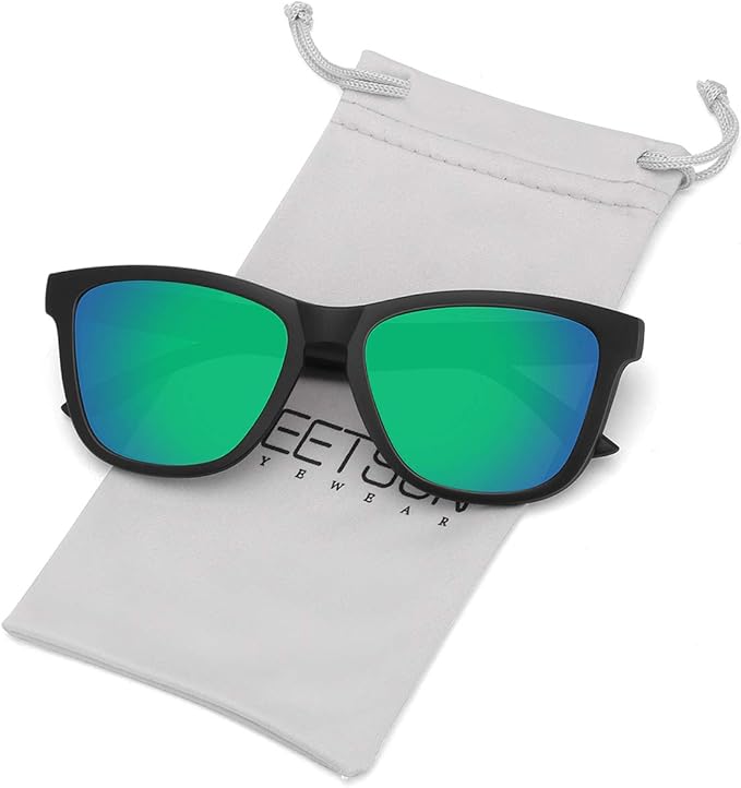 MEETSUN Polarized Sunglasses for Women Men Trendy Classic Retro Designer Style