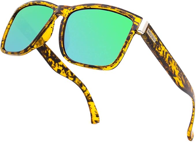 ANDOILT Sport Polarized Square Sunglasses