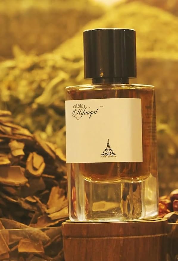 Paris Corner | Rifaaqat Unisex EDP 2.8 Fl Oz | A Captivating Blend of Elemi, Pink Pepper, and Vanilla with Smoky Leather Notes | Sophisticated and Alluring Vanilla Perfume Experience