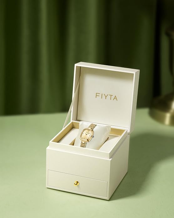 Gold Watches for Women Vintage Ladies Wrist Watches Stainless Steel Dainty Small Gold Watch with Link Removal Tools and Gift Box for Women and Love Ones