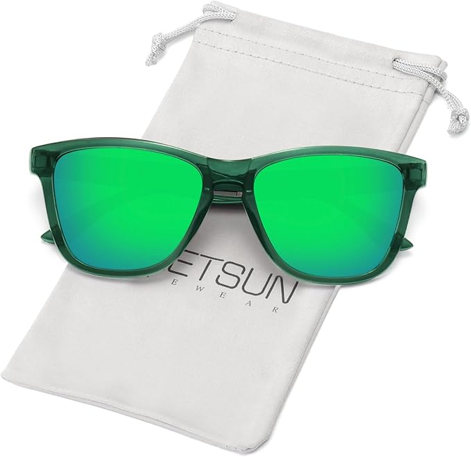 MEETSUN Polarized Sunglasses for Women Men Trendy Classic Retro Designer Style