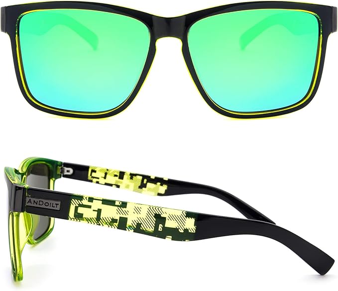 ANDOILT Sport Polarized Square Sunglasses