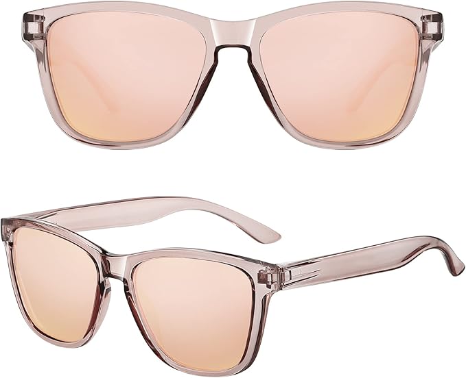 MEETSUN Polarized Sunglasses for Women Men Trendy Classic Retro Designer Style
