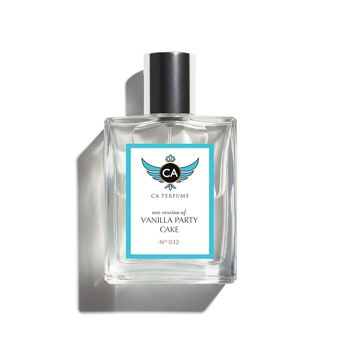 CA Perfume Gourmand Vanilla Party Party Cake Eau De Parfum Unisex Fragrance 3.4 Fl Oz