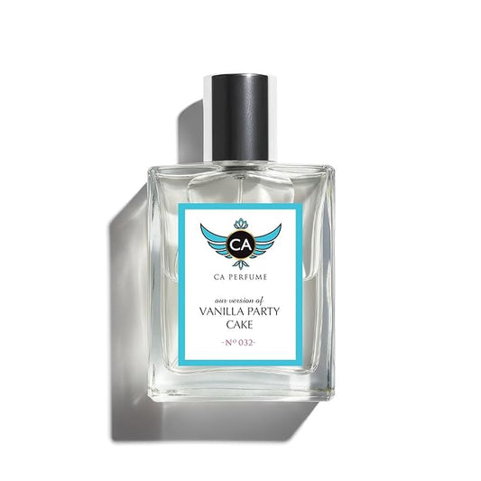 CA Perfume Gourmand Vanilla Party Party Cake Eau De Parfum Unisex Fragrance 3.4 Fl Oz