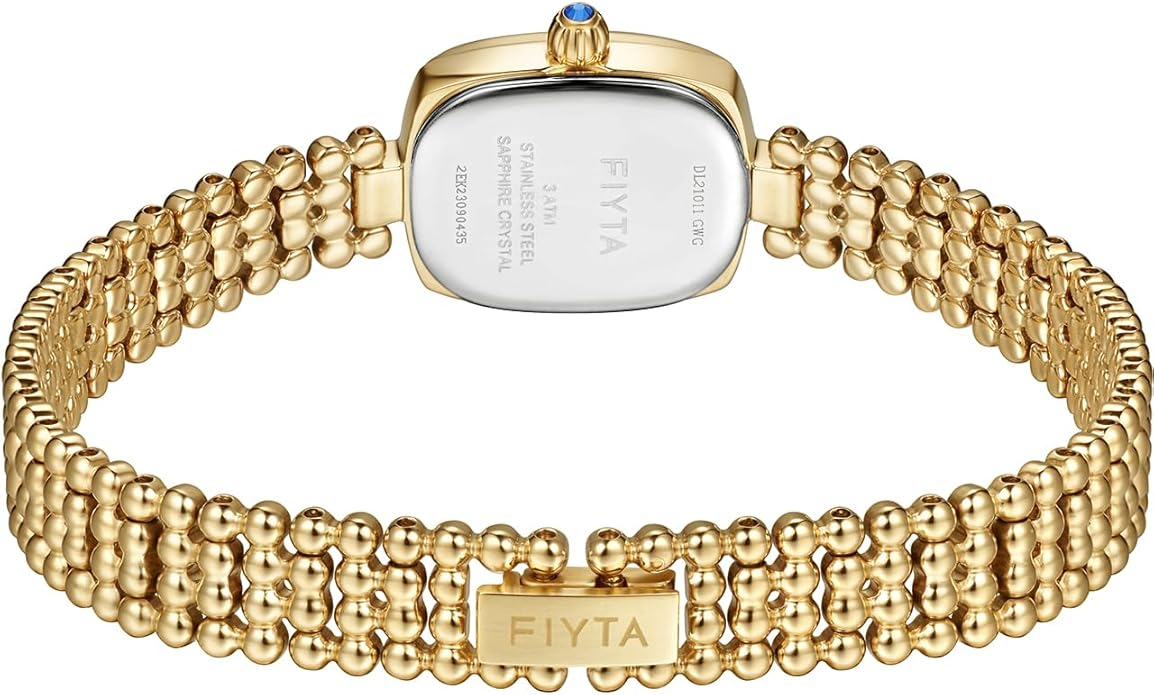 Gold Watches for Women Vintage Ladies Wrist Watches Stainless Steel Dainty Small Gold Watch with Link Removal Tools and Gift Box for Women and Love Ones