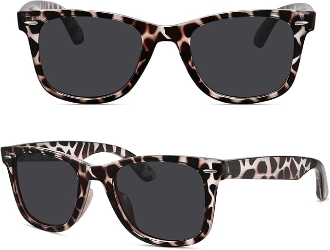 MEETSUN Polarized Sunglasses for Women Men Classic Retro Square Frame Driving Sun Glasses UV Protection