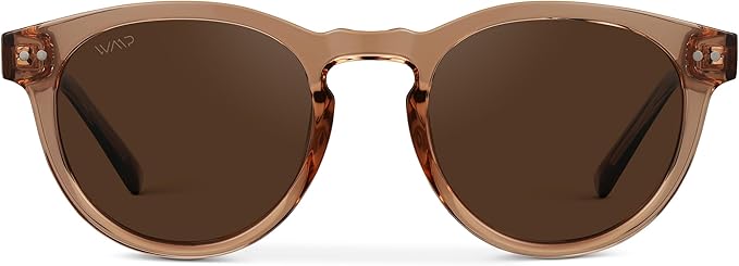 WearMe Pro Round Polarized Sunglasses for Women - Retro Classic UV400 Protection for Driving & Everyday Wear