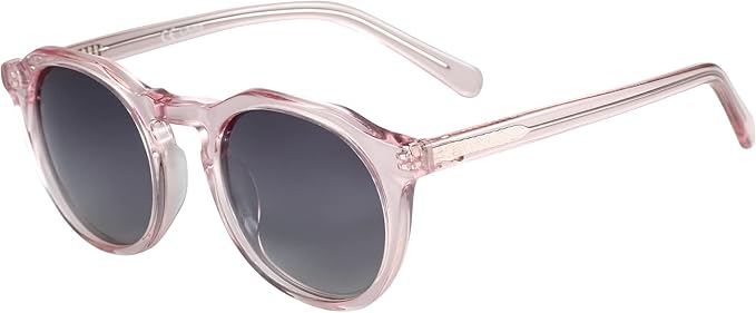 ZENOTTIC Vintage Round Polarized Sunglasses for Men Women UV400 Protection
