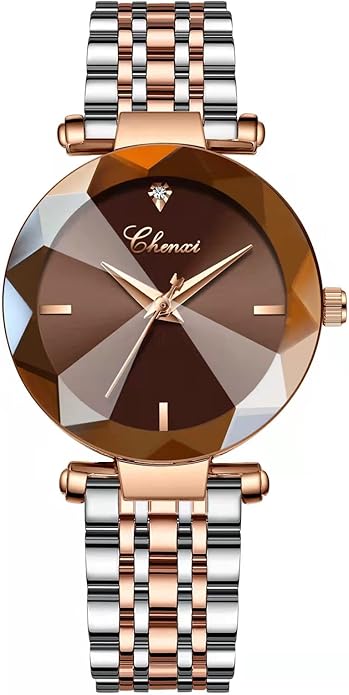 Fashion Watches for Women Rose Gold Stainless Steel Mesh Band Watch Elegant Ladies Gifts Waterproof Wrist Watch