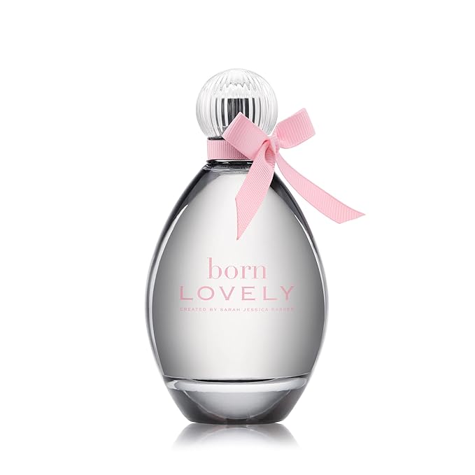 Born Lovely by SJP - Lush, Sweet, Elegant Amber Floral Eau De Parfum Spray Fragrance for Women - Mandarin, Peony, Honeysuckle, and Freesia - Intense, Long Lasting Scent - 3.4 oz