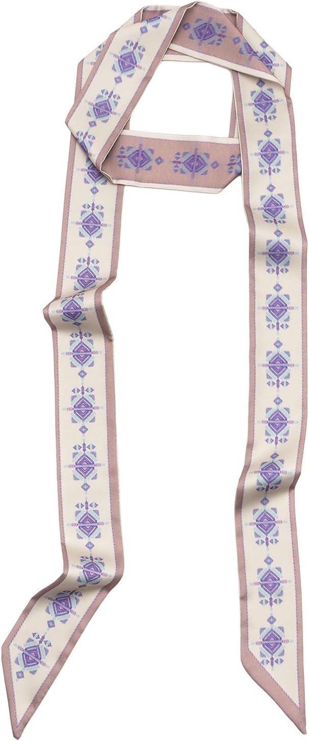 Solid Color Neck Scarf Purse Narrow Scarf Handbags Skinny Twill Hair Scarves Women Fashion Accessories Bag Charms