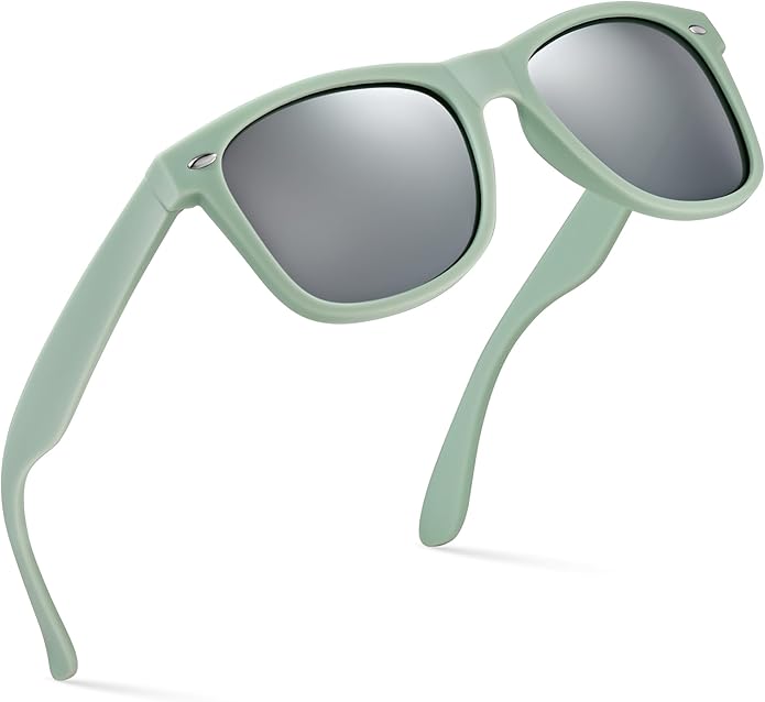 Retro Rewind Polarized Sunglasses for Men and Women - UV Protection Classic Sun Glasses