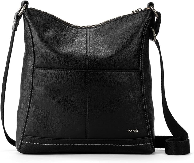The Sak Lucia Crossbody Bag in Leather, Convertible Purse with Adjustable Strap