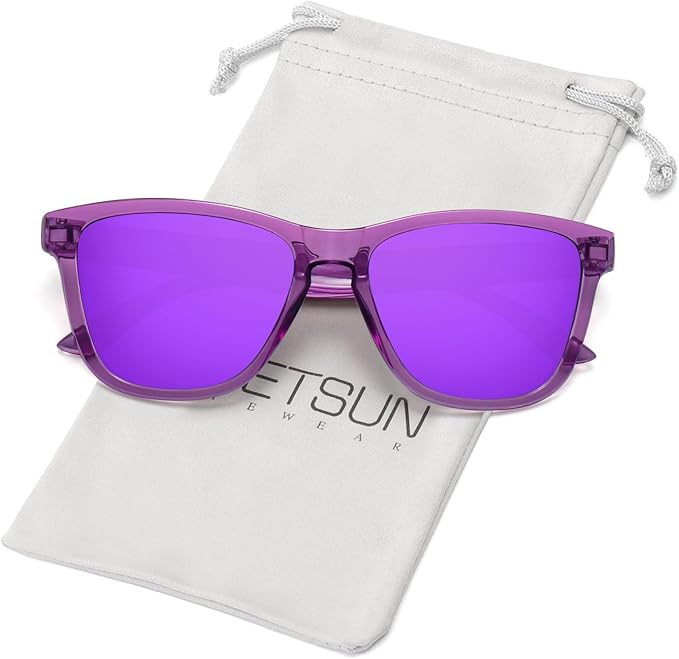 MEETSUN Polarized Sunglasses for Women Men Trendy Classic Retro Designer Style