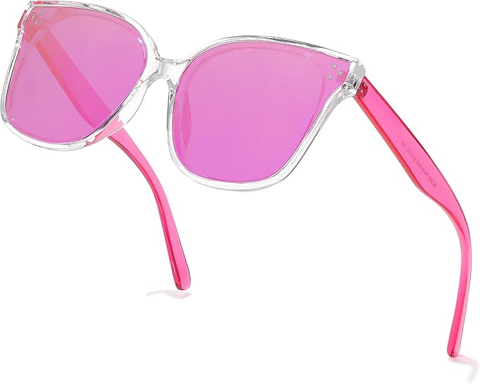FEISEDY Oversized Polarized Sunglasses - UV400 Protection, Square Fashion Sun Glasses for Outdoor & Daily B2600