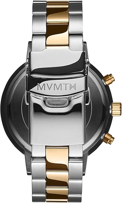 MVMT Nova - Dual Timezone Women’s Wristwatch - Minimalist Dress Watch for Women - 3 ATM/30 Meters Water-Resistant Timepiece - Stainless Steel Analog Women’s Watch with Interchangeable Bands - 38mm
