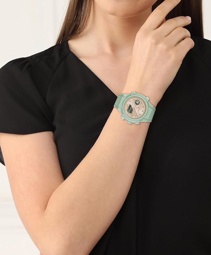 Lacoste LC33 Women's Analog Digital Watch, Silicone Strap, Contemporary, Sporty - Premium Fashion Timepiece - Gift for Her, 40mm