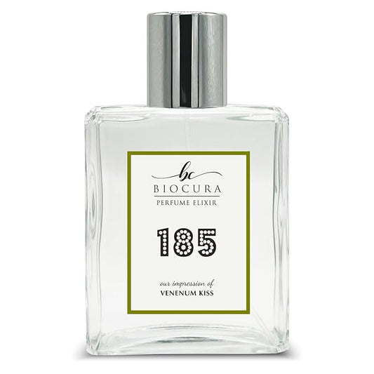 BC Perfume 185 Inspired by Venenum Kiss For Women & Men Replica Fragrance Dupes Eau de Parfum Spray Bottle 3.4 Fl Oz/100ml-X1