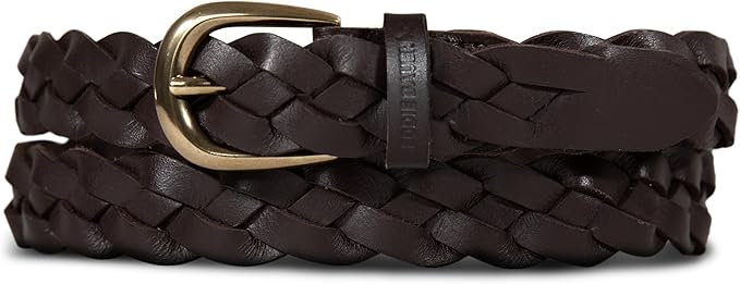 Eddie Bauer Women's Casual Leather Belts with Durable Metal Buckle