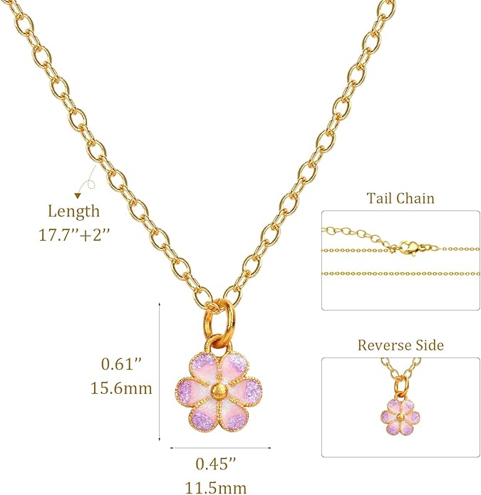Dainty 18K Gold Plated Butterfly Necklaces Cute Gold Necklace for Women Simple Choker Jewelry for Women Trendy Jewelry Gifts