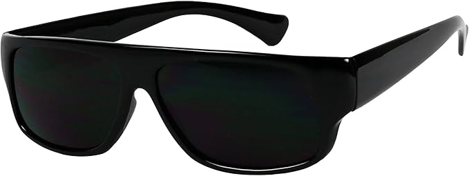 ShadyVEU Super Dark Sunglasses 100% UV Protection Category 4 Flat Top OG Eazy E Shades