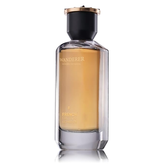 French Factor Wanderer Homme Intense Men’s Perfume | Premium Long-Lasting Eau De Parfum | Elegant All-Day Fragrance | 100ml (3.3 fl oz)